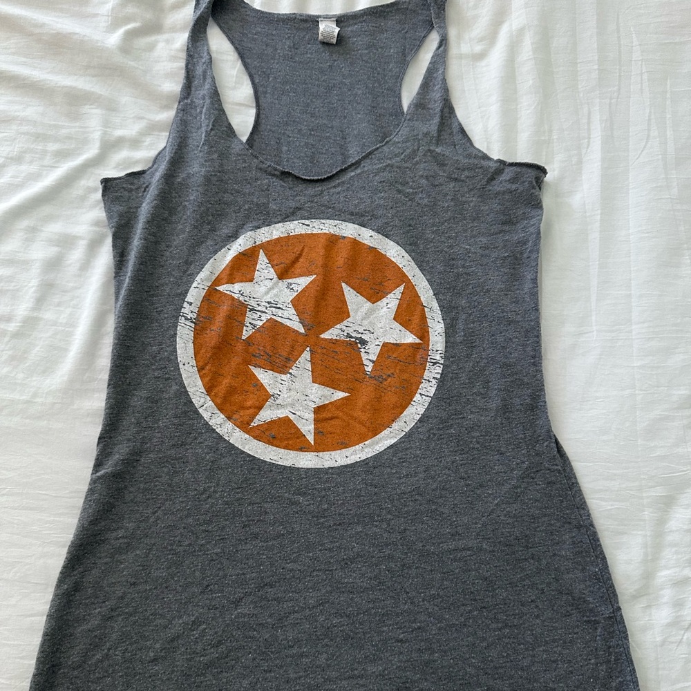 Tennessee Tri-Star Racerback Tank Top